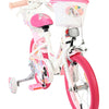 Bicicletta per bambini Volare Unicorn - ragazze - 14 pollici - bianca