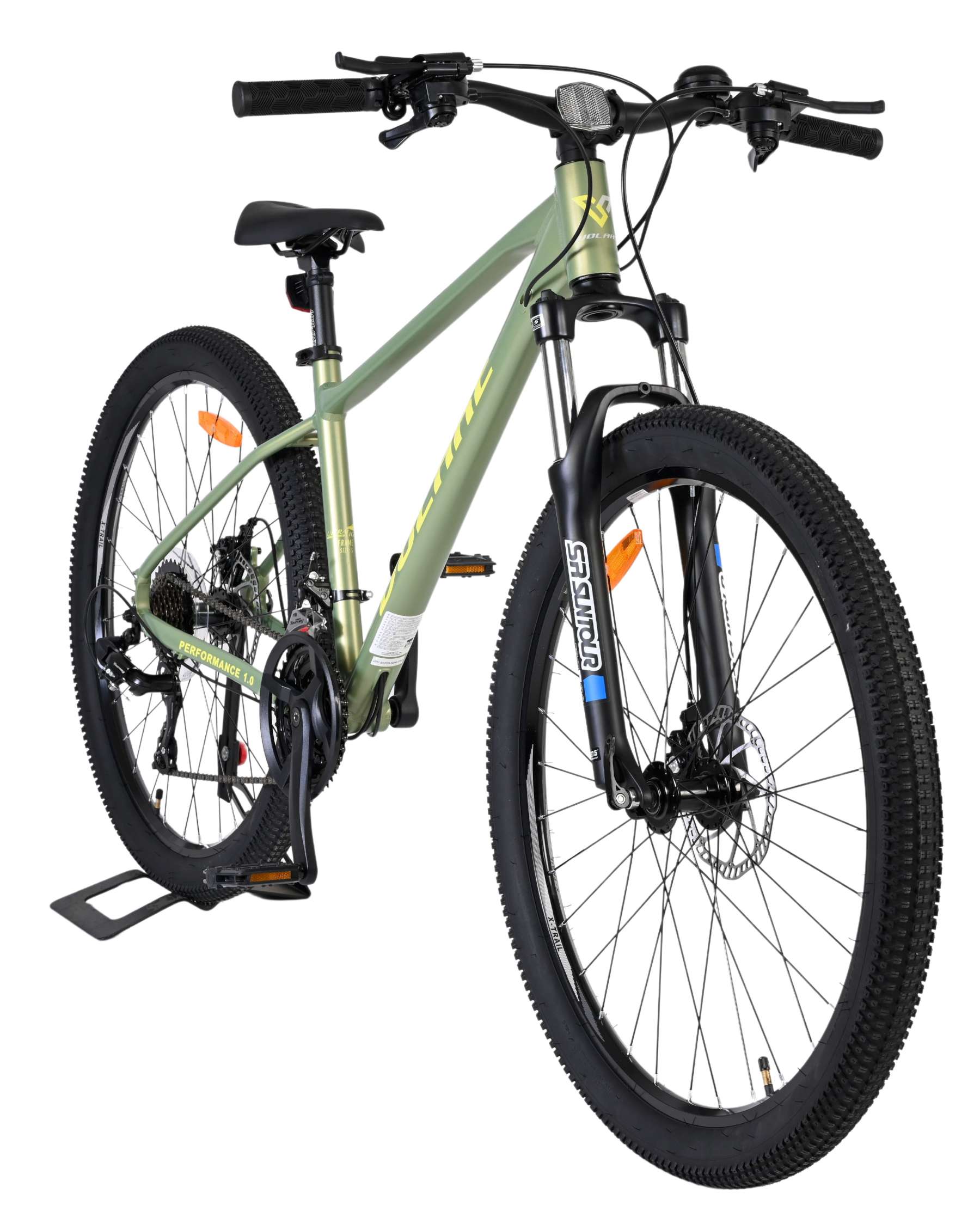 Volare x-trail mtb – chicos – 27,5 pulgadas – s – verde – 21 velocidades