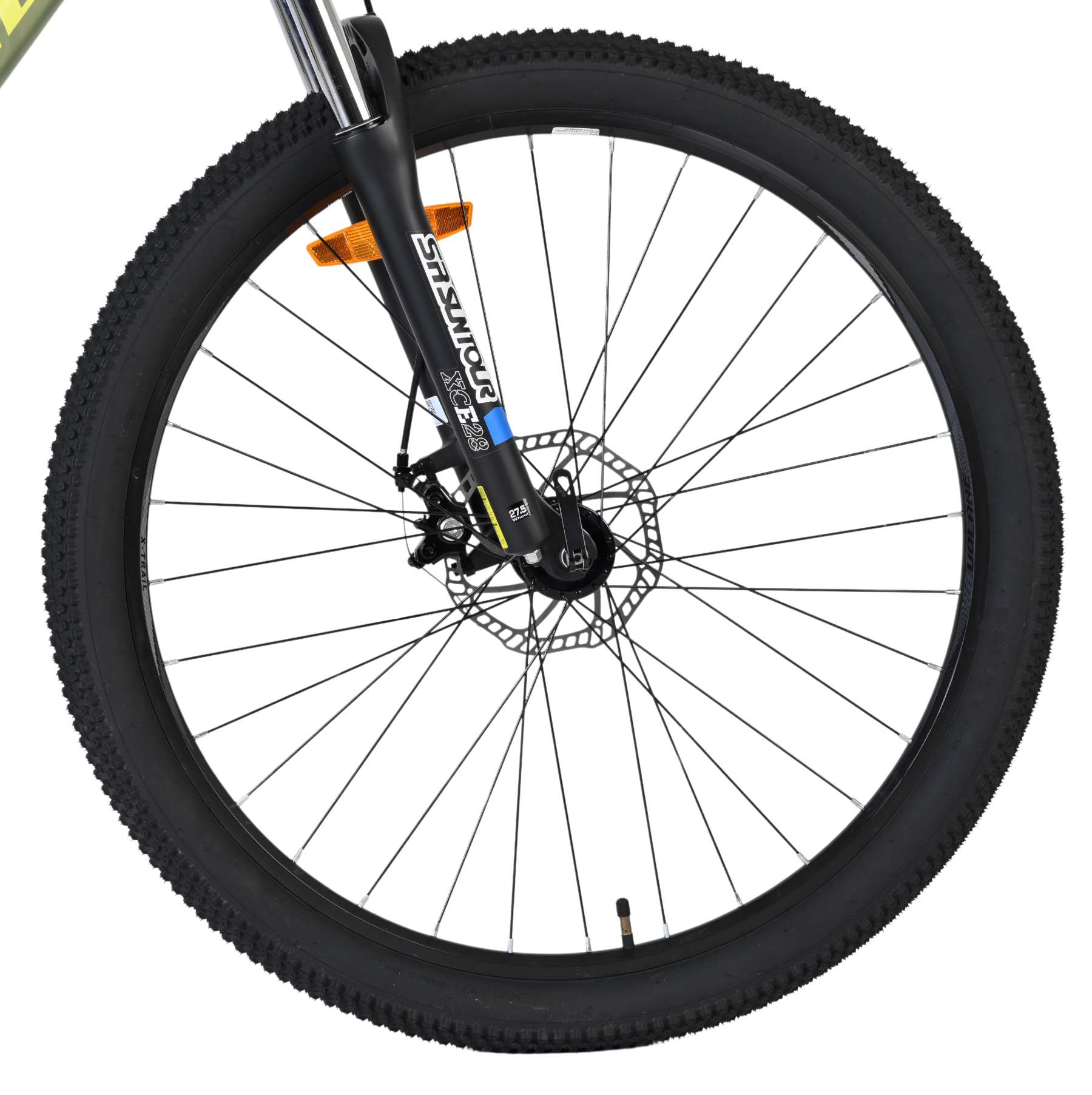 Volare x-trail mtb – jongens – 27,5 inch - xs – groen – 21 speed