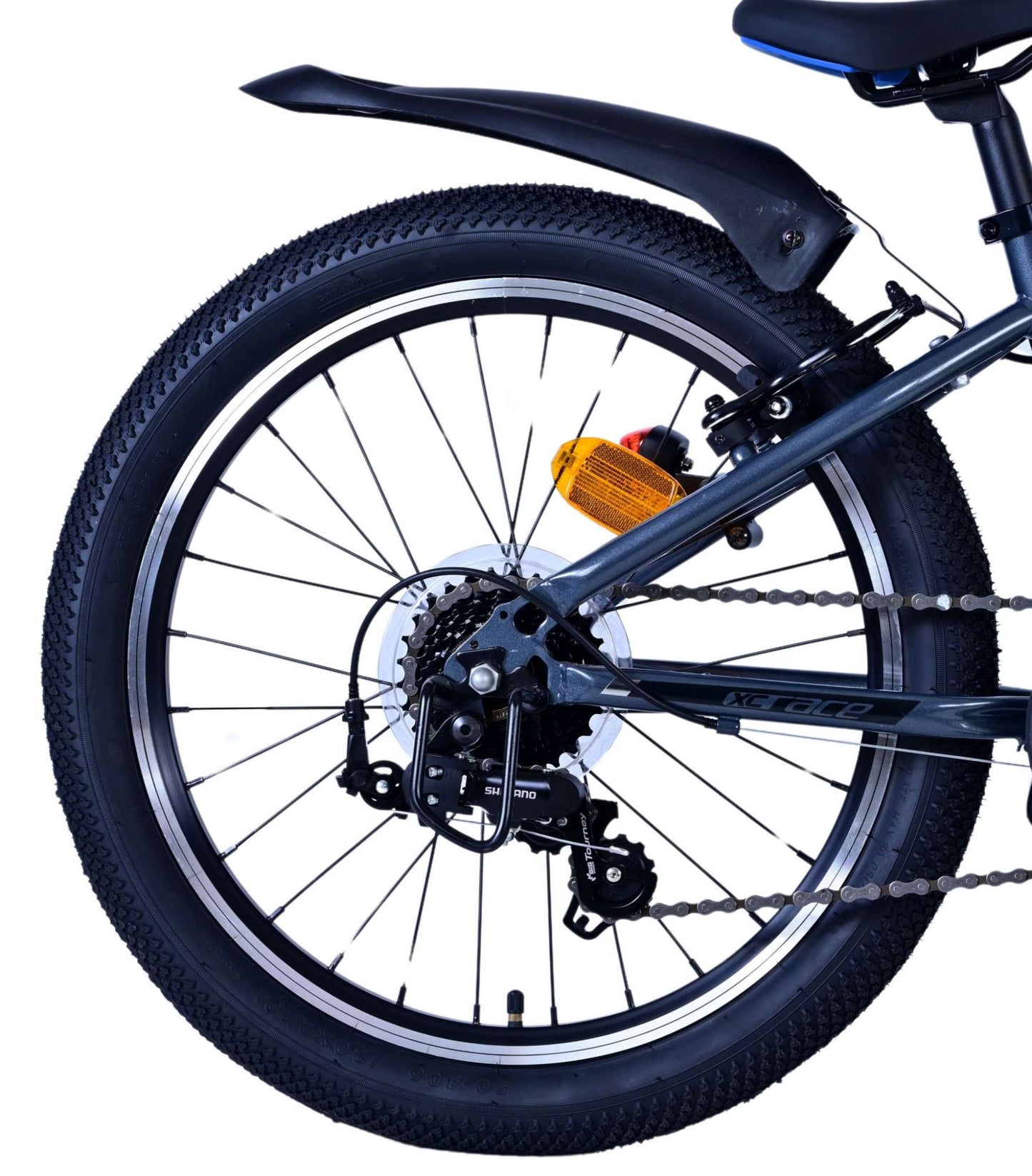 Vlatare XC Race Bilke's Bike per bambini 20 pollici 7 velocità blu grigio