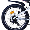 Virerare XC Race Children's Bicy's Bicycle 20 pollici 7 velocità Posa bianco
