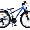 Vlatarare XC Race Children's Bicycle's Bicycle 24 pollici 21 velocità blu grigio