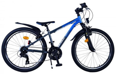 Volare XC Race Bicicleta para niños de 24 pulgadas 21 Velocidad de gris azul