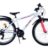 Vlatarare XC Race Children's Bicycle's Bicycle 26 pollici 21 velocità rosa bianco