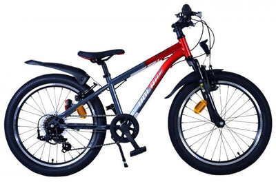 Volare XC Race Bicicleta para niños de 20 pulgadas 7 Velocidad de gris rojo