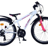 Volare XC Race Bike para niños de 24 pulgadas 21 Velocidad de rosa blanco