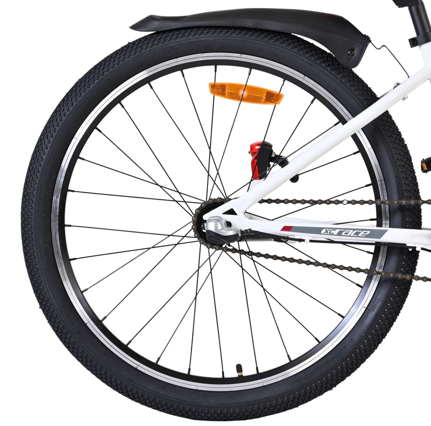 Bicicletta per bambini Volare xc race - 24 pollici - nexus 3 - bianco rosa