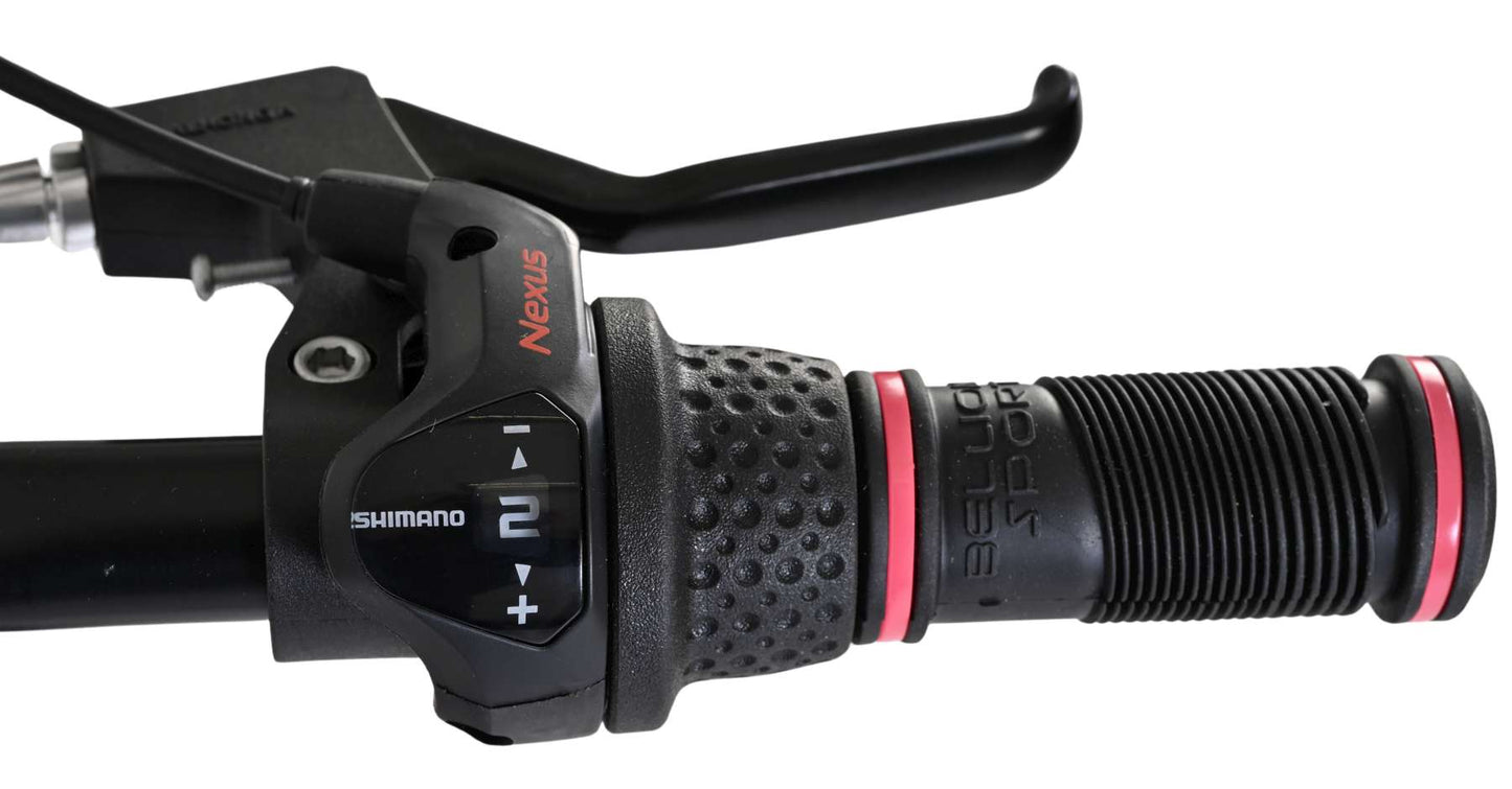 Bicicletta per bambini Volare xc race - 24 pollici - nexus 3 - bianco rosa