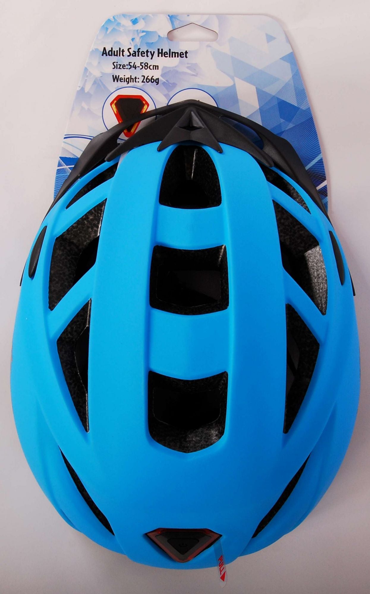 Casco da bicicletta Vlatare Unisex - 54-58 cm - Blauww