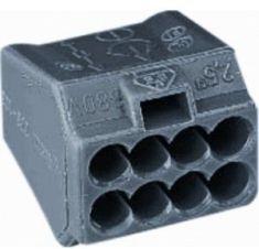 Pinza de soldadura Wago 8 vías 1,0-2,5qmm gris clásico 273-103 (nml)