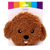 Cavapoo Head de perro Microondas Papelada de lavanda Wheat