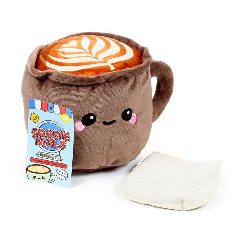 Foodiemals Cappuccino Microondas Heatpack Lavender Wheat