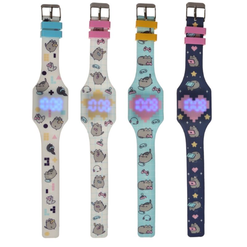 Pusheen Cat Digital Silicone Watch