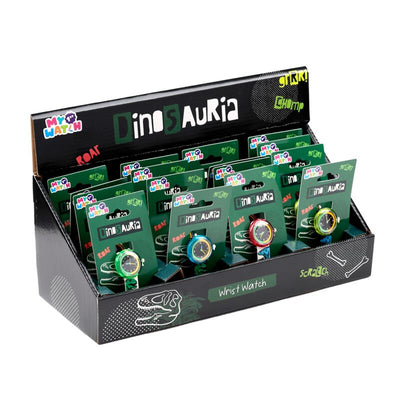 Reloj analógico de Dinosauria