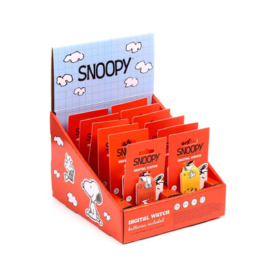 Orologio digitale in silicone Peanuts Snoopy Woodstock