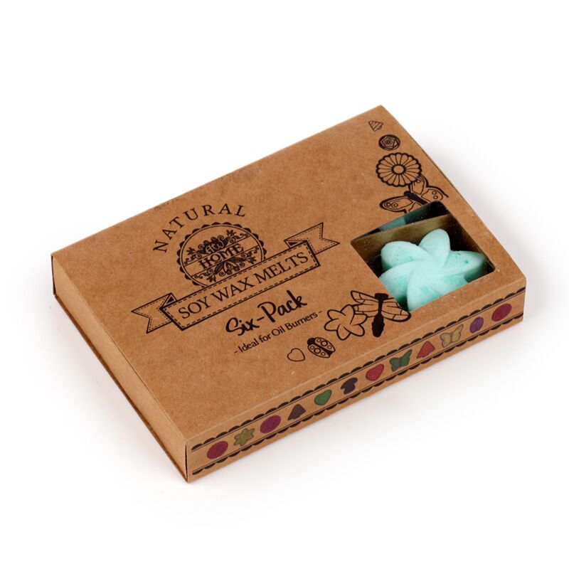 Juego de jardín secreto de 6 melts de cera