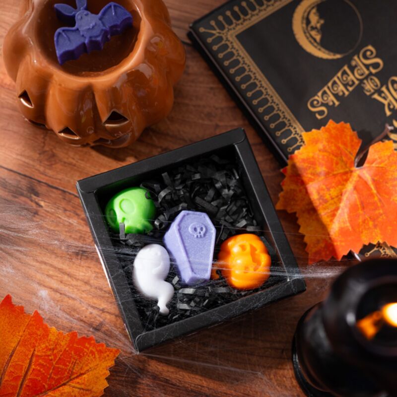 Conjunto espeluznante de 5 melts de cera en forma