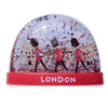 Londen souvenir koninklijke wachter op parade medium glitter sneeuwbol