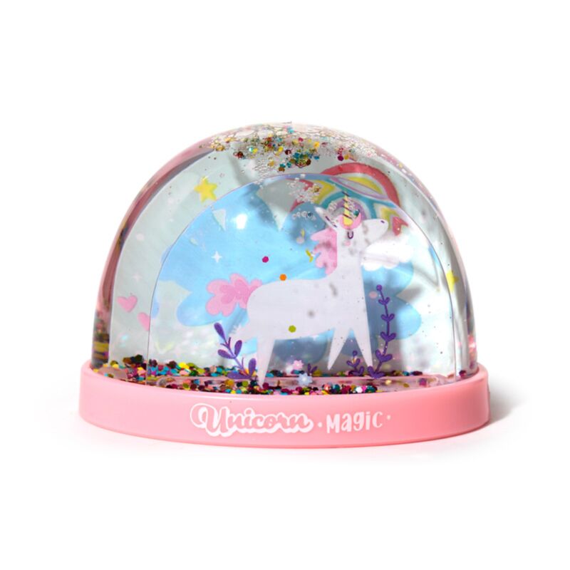 Unicorn Magic Medium glitter Snow Globe
