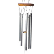 WOOD GONG with metal tubes 88cm - afbeelding 2