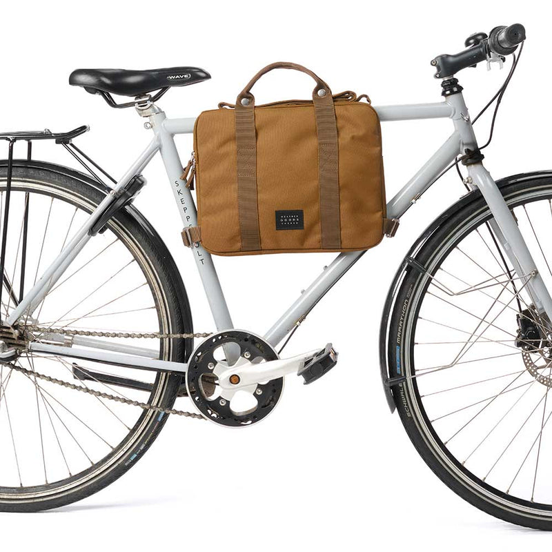 Weathergoods sweden tas city framebag toffee