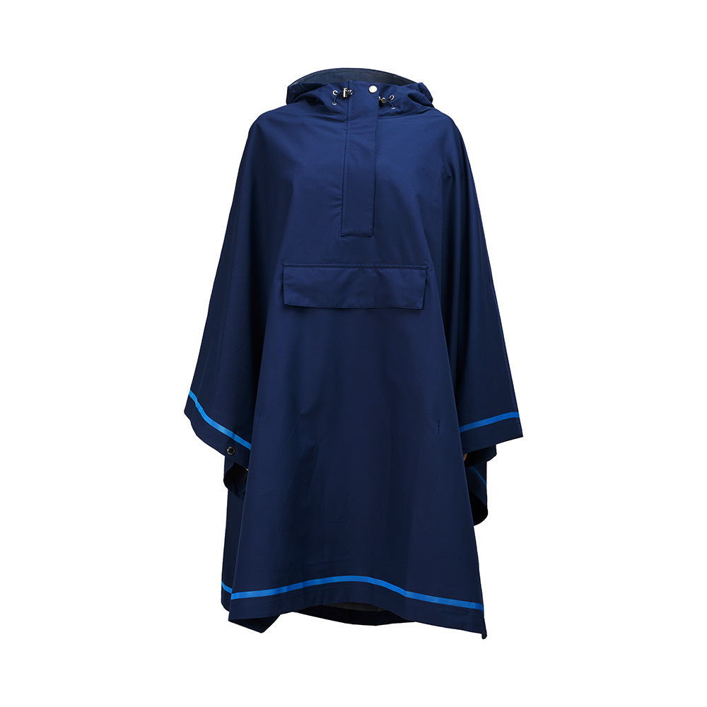 Weathergoods suecia poncho imbris azul m