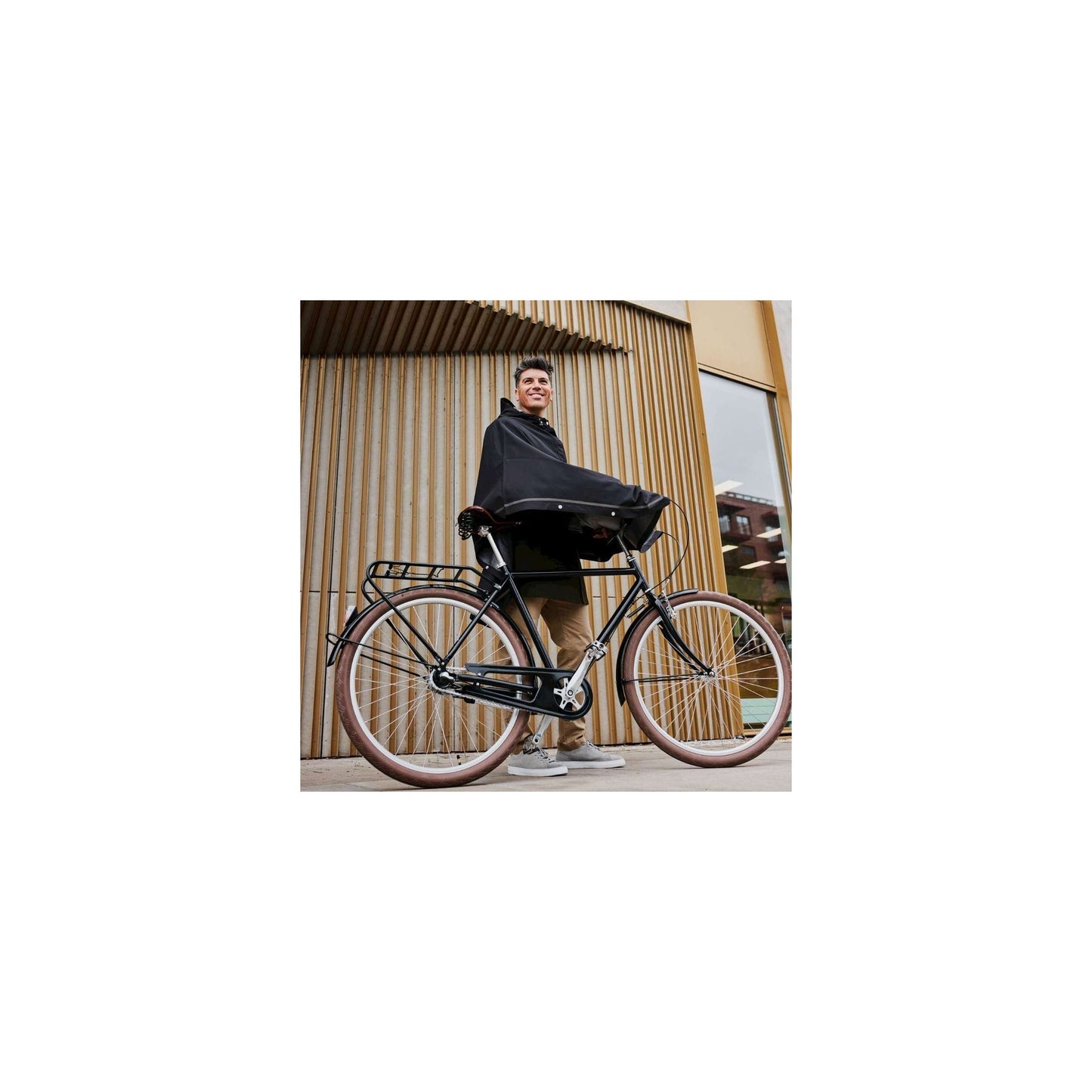 Weathergoods sweden poncho imbris black s m