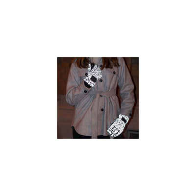 Weathergoods sweden refl. handschoenen luna leopard m