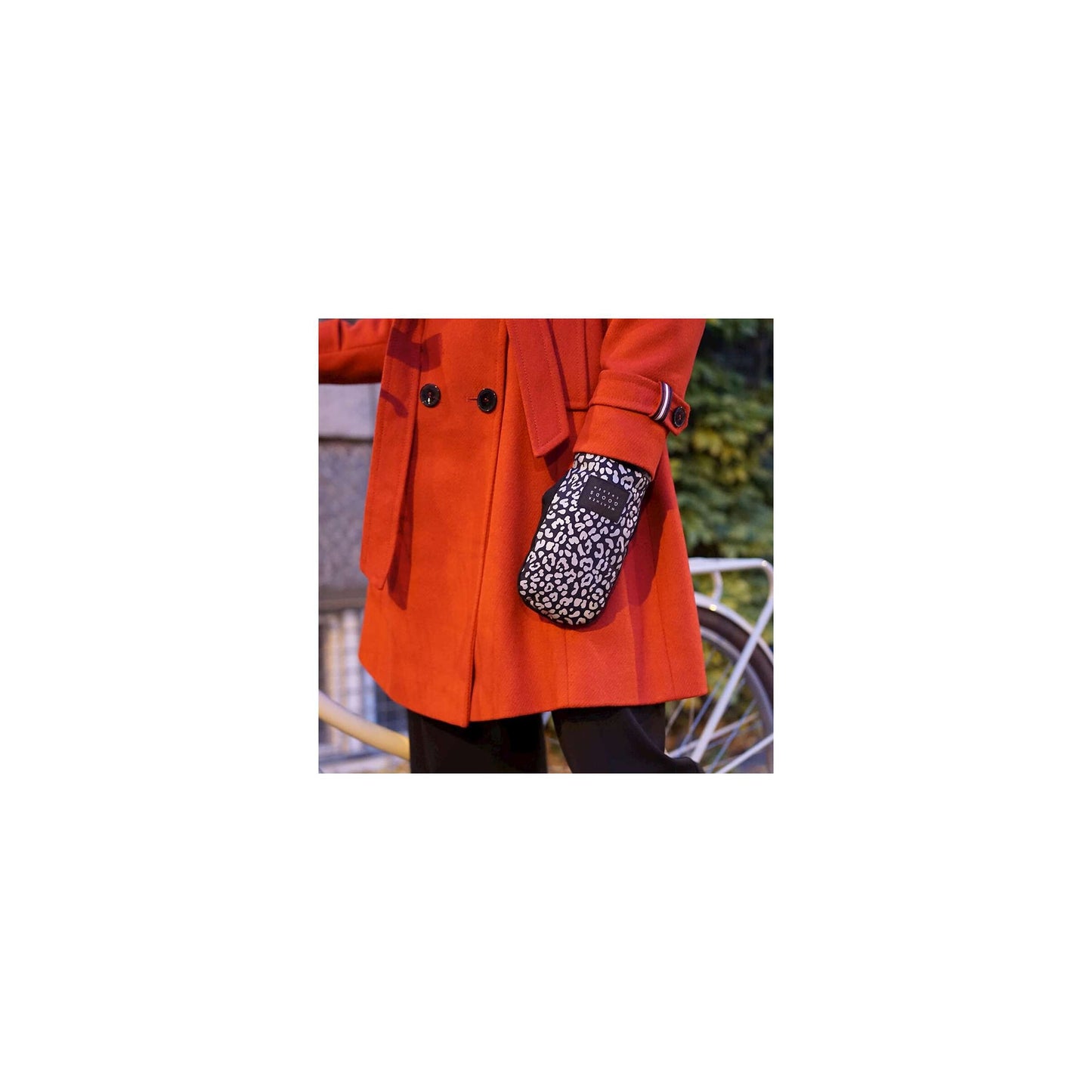 WeatherGoods Sweds Weather Gooods Svezia che riflette i guanti Leopard S M