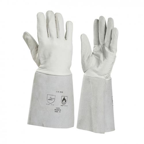 Guante de soldadura tig soft touch (largo) mt10 | 12 piezas
