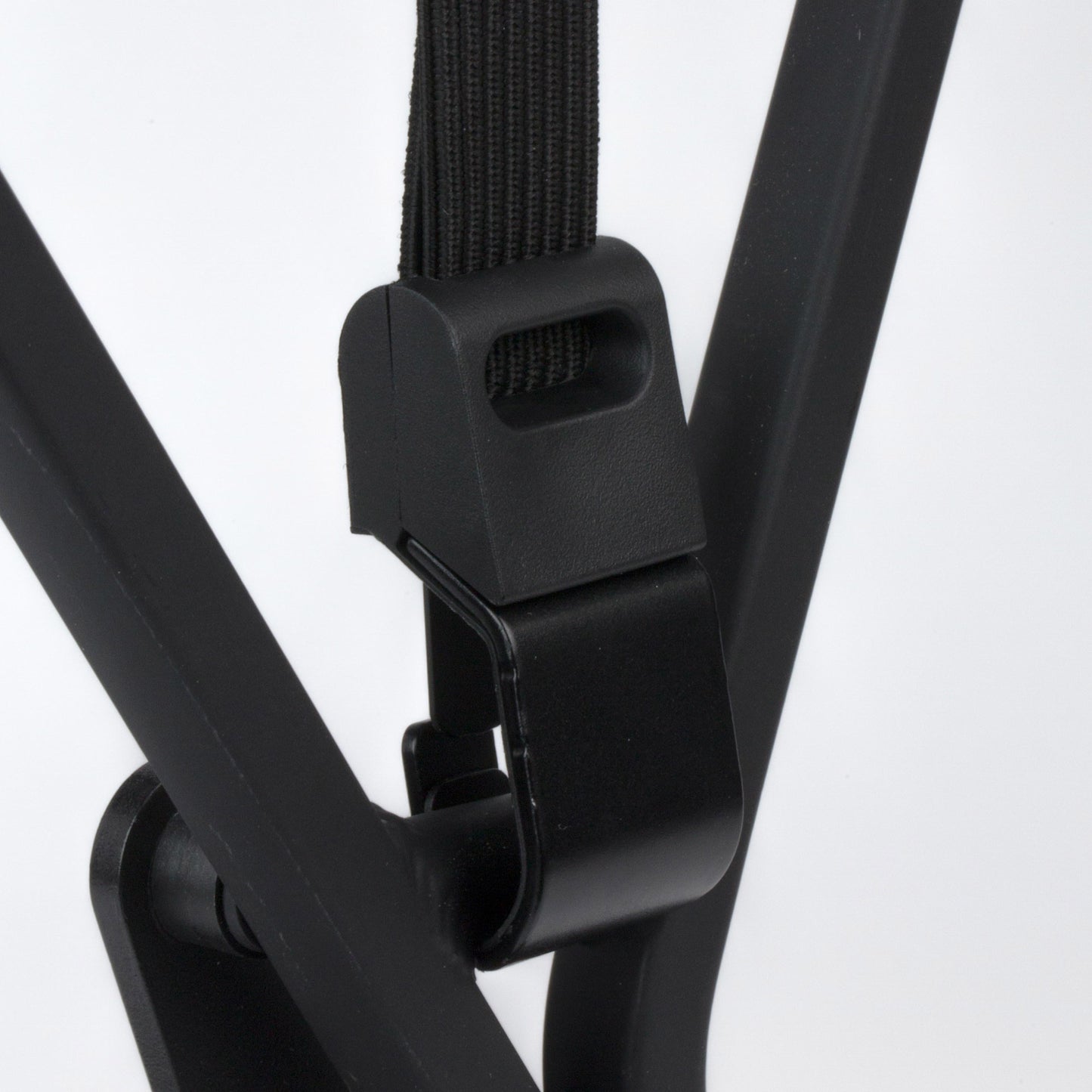 Widek SUV veiligheidsbinder 24mm met zwarte stalen haak zilver zwart