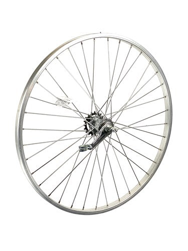 Ruota posteriore Roland 26x1.75 Silver Shimano Remnaaf