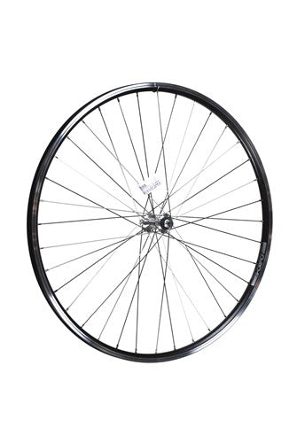 Ruota anteriore rodi 28 pollici 622 bordo nero grem calitto in acciaio inossidabile spaak