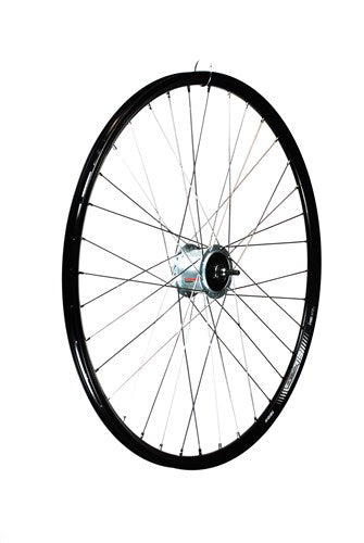 voorwiel 28 inch 622 zwart naafdynamo rollerbrake spaak 13