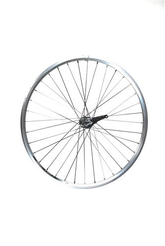 SHIMANO Rueda trasera 28 pulgadas 622 Silver Shimano Remnaaf 13 Doblewalled