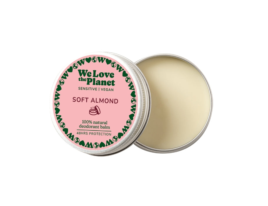 Nos encanta el planeta Deo Balm Soft Almond - Vegan - Sensitive - 35G