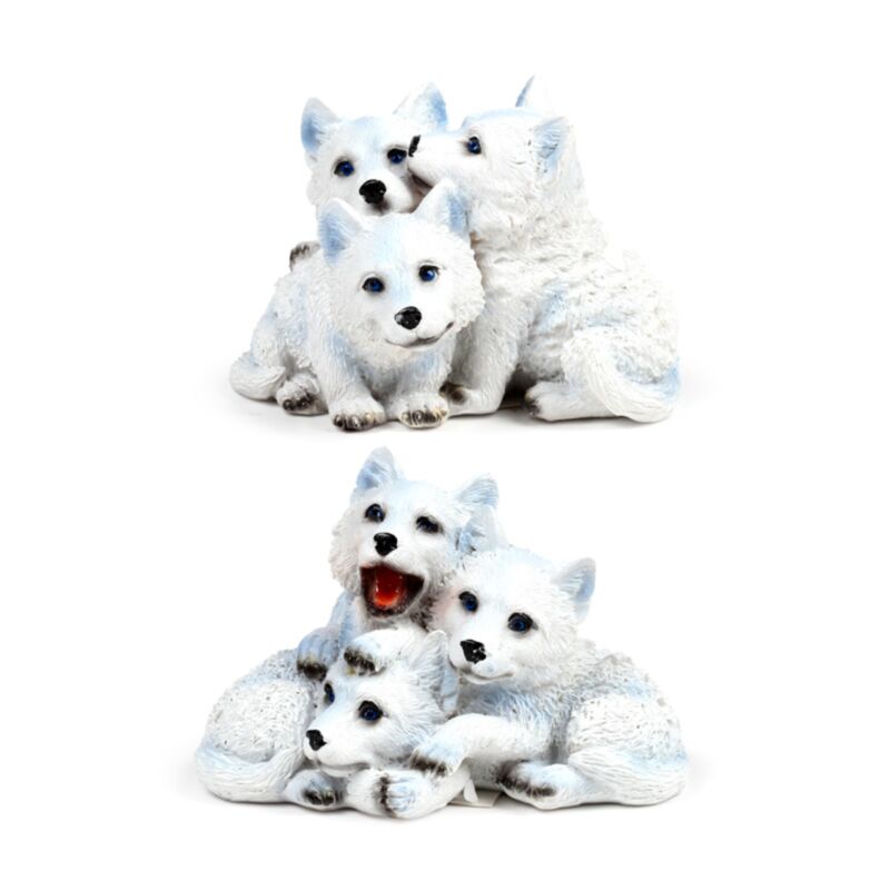 Trio del cucciolo di lupo