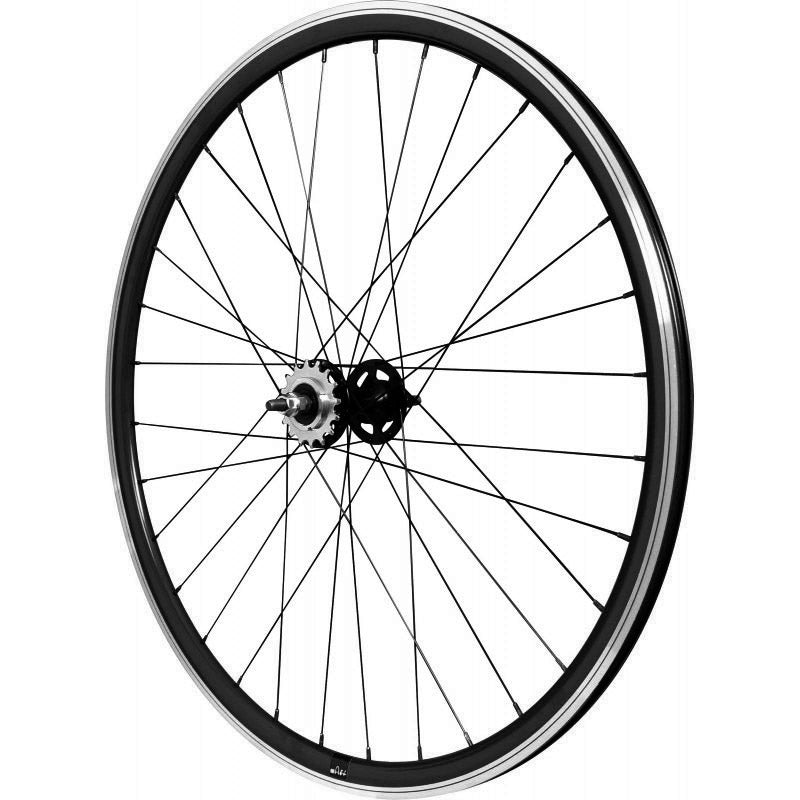 Rueda trasera velox 550 622x17c sin cnc flipflop negro