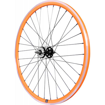 Ruota posteriore in velox 550 622x17c arancione flipflop
