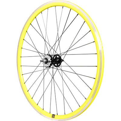 Rueda trasera velox 550 622x17c flipflop amarillo