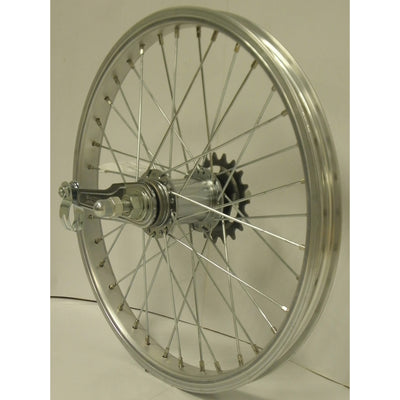 Rueda trasera de Shimano 16x1.75 Shimano Remnaaf Alu 36 Spaak