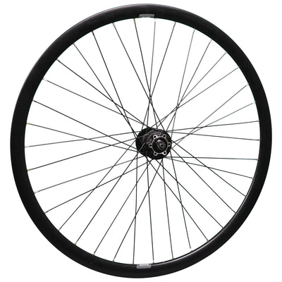 ruota anteriore 28 disco 475 mozzo outdoor outch 19 cerchio 36g nero