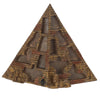 Piramide egizia mondo da collezione diplay