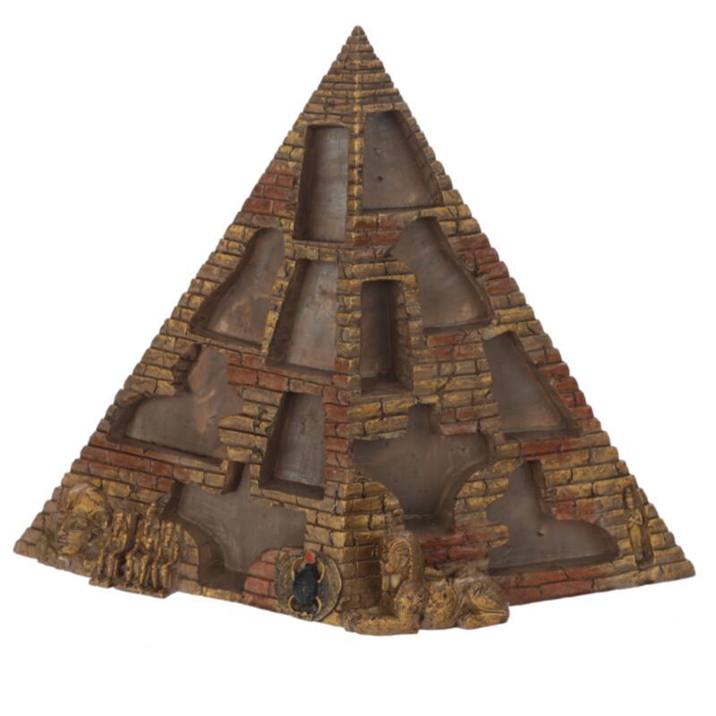 Piramide egizia mondo da collezione diplay