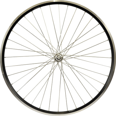 voorwiel 28 inch ZAC2000 aluminium zwart