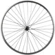 Roland front wheel P24 28 36G fixed axle alu silver