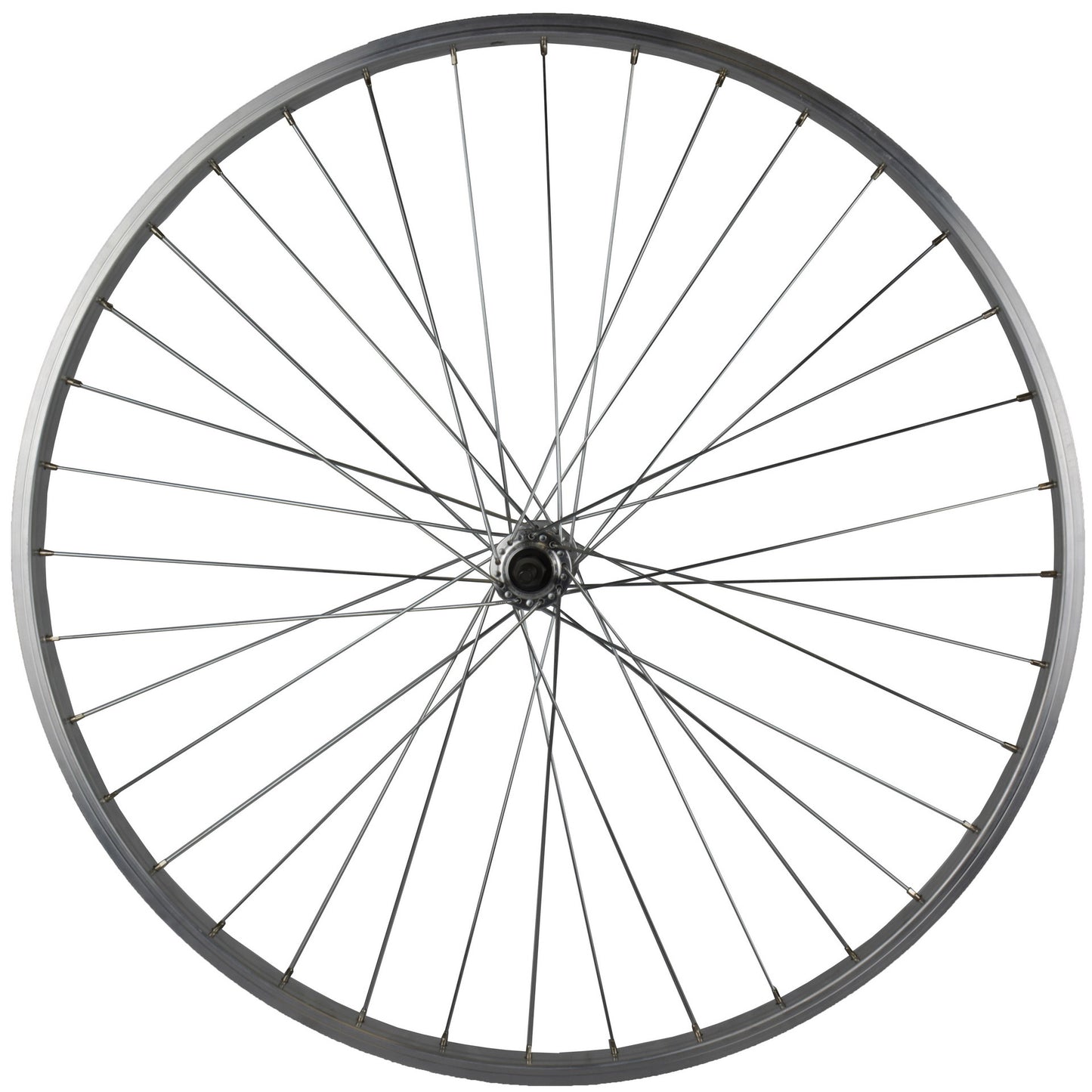 Ruota anteriore Roland 28 Asse fisso RIM Alu Silver Eco