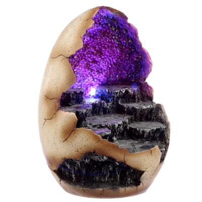 Crystal dragons huevo led miniatura en miniatura