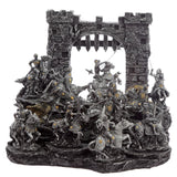 Statuette in miniatura del cavaliere medievale - afbeelding 2