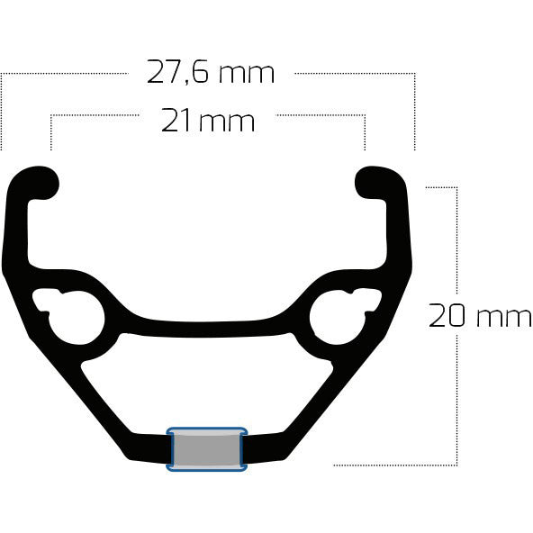 Roland Rueda trasera 28 36g Taurus21 Nexus 8 Remubo Negro